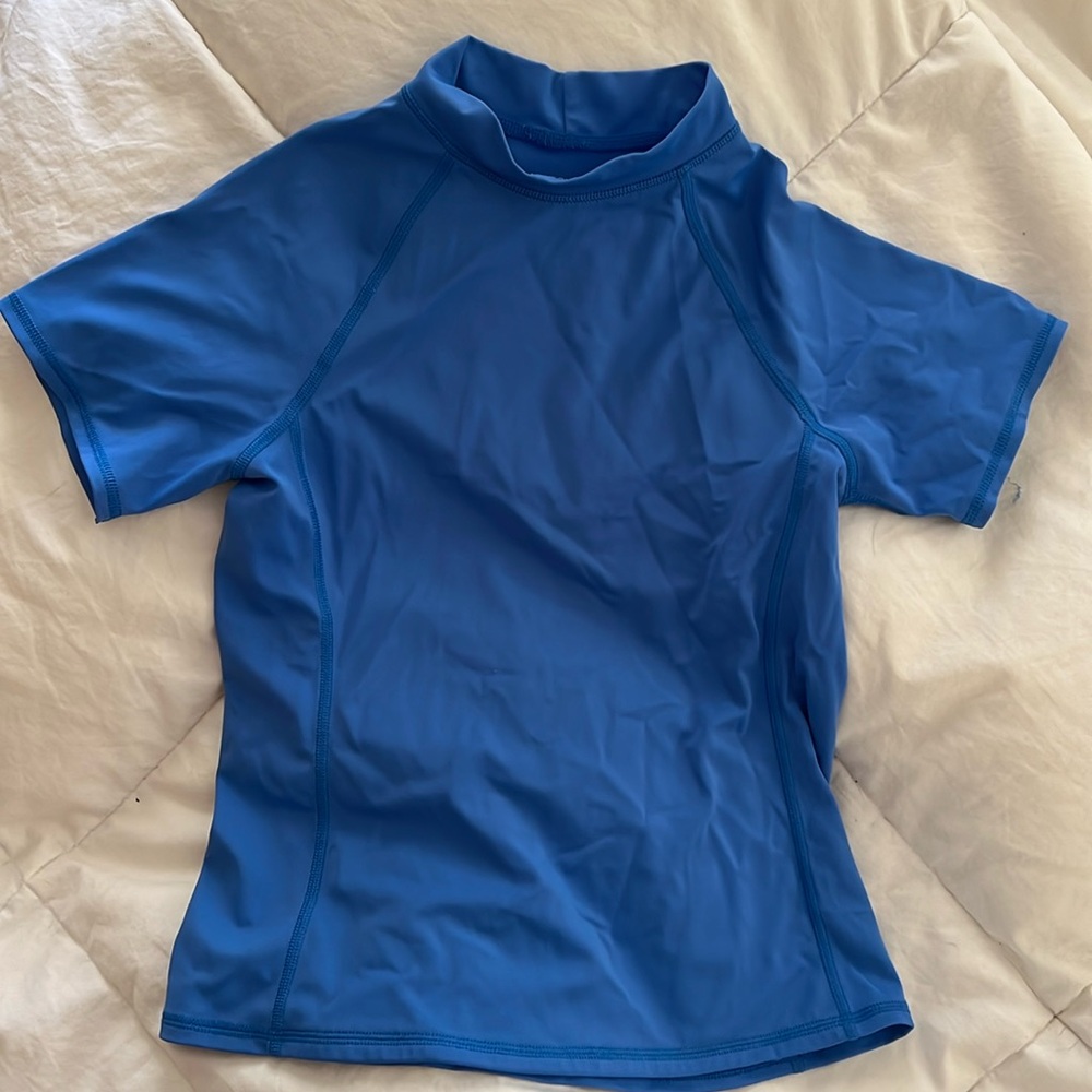 Lands end rashguard/swim shirt, M/ 10-12